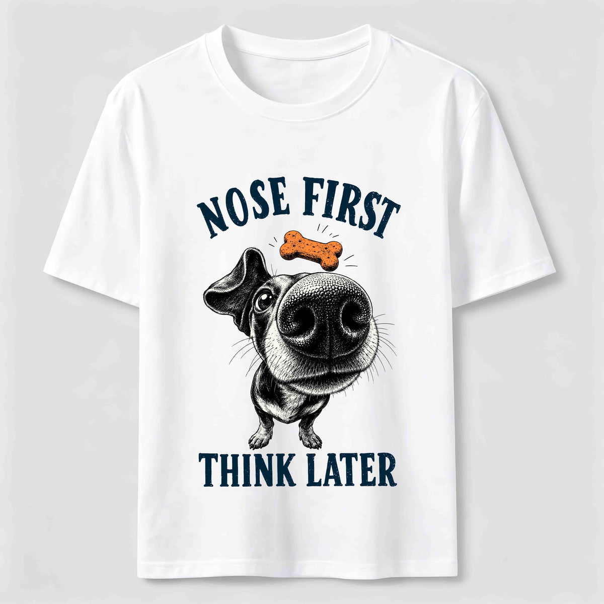 Nose First Dog Classic T-Shirt