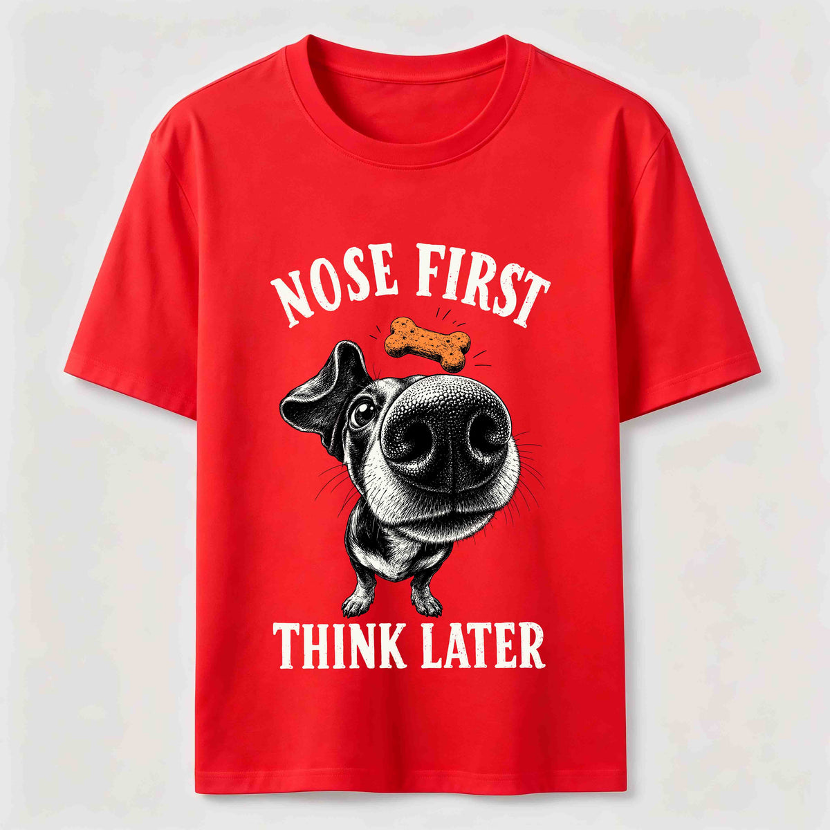 Nose First Dog Classic T-Shirt
