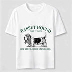 Take It Slow Basset Hound Classic T-Shirt