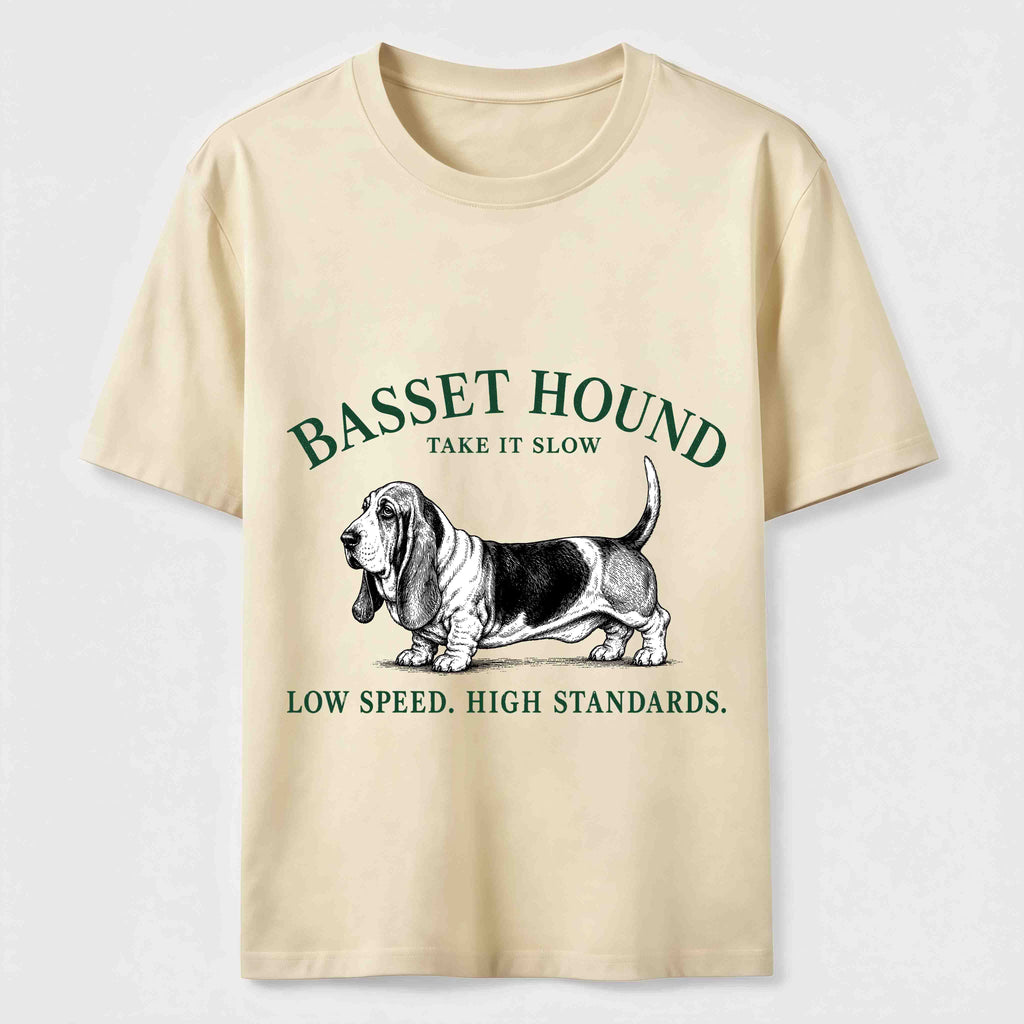 Take It Slow Basset Hound Classic T-Shirt