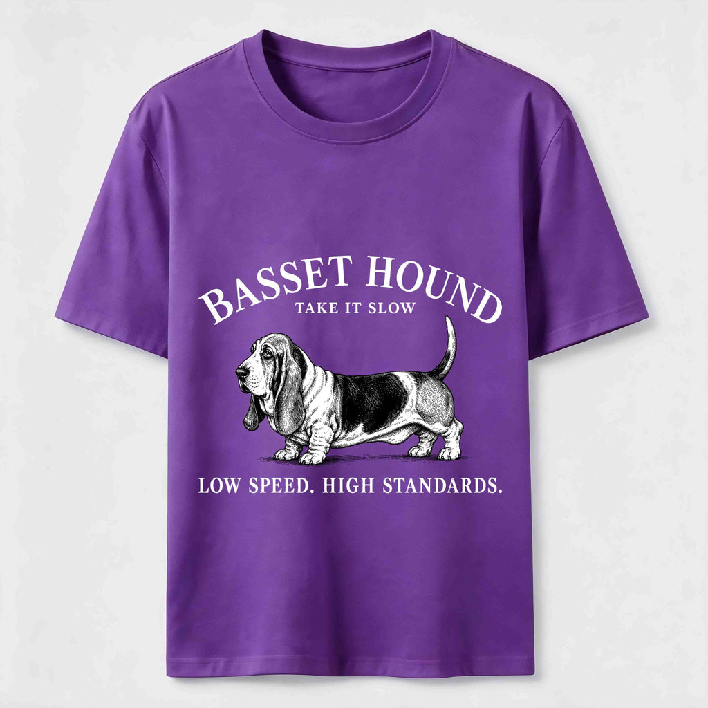 Take It Slow Basset Hound Classic T-Shirt