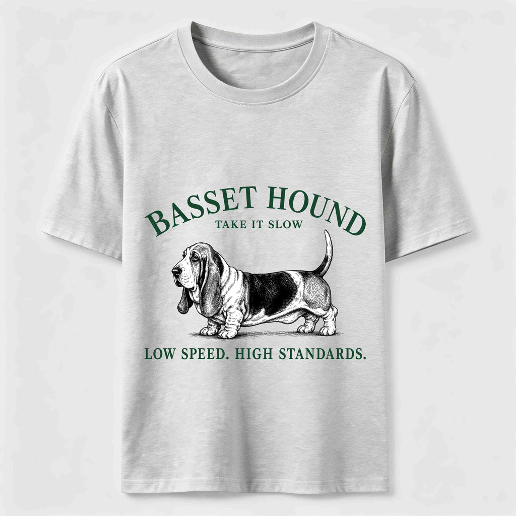 Take It Slow Basset Hound Classic T-Shirt