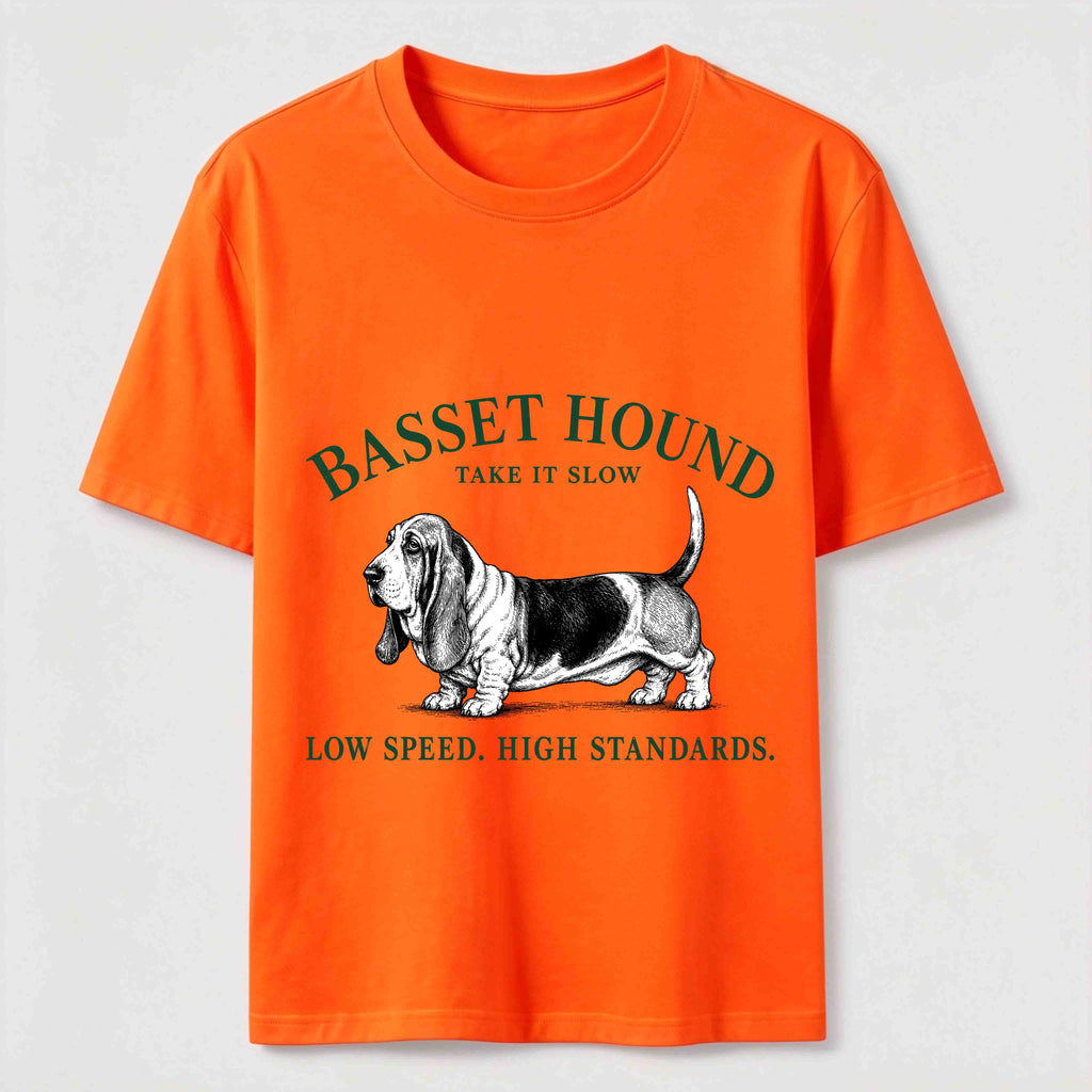 Take It Slow Basset Hound Classic T-Shirt