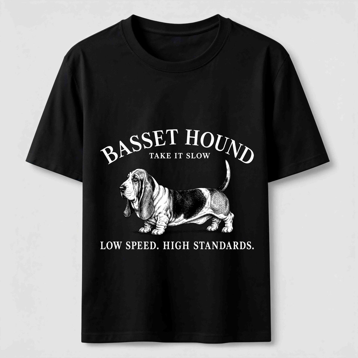 Take It Slow Basset Hound Classic T-Shirt