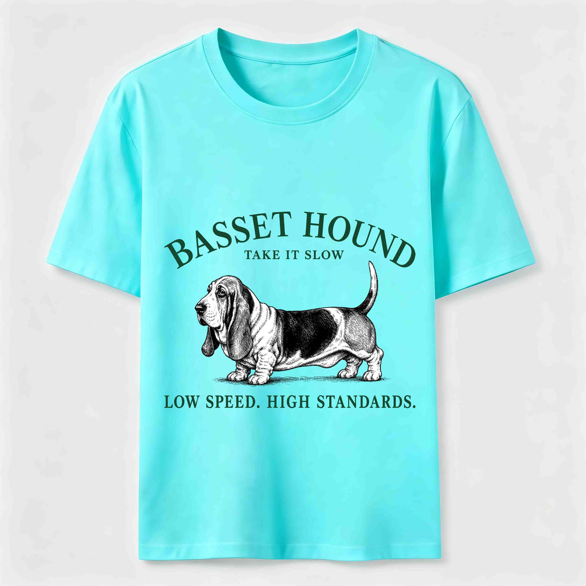 Take It Slow Basset Hound Classic T-Shirt