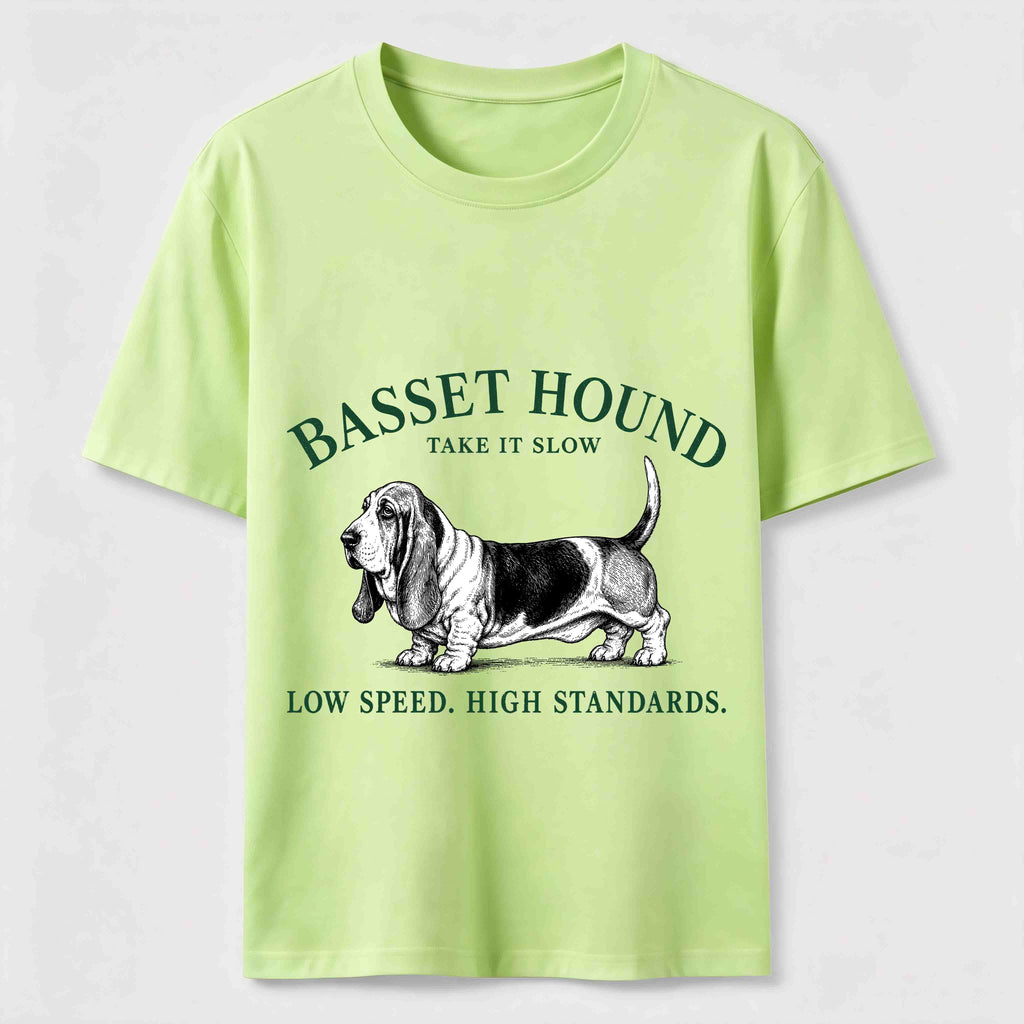 Take It Slow Basset Hound Classic T-Shirt