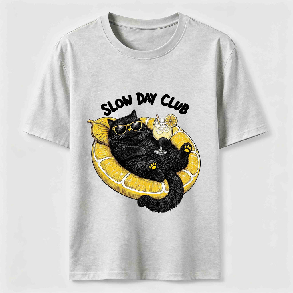Slow Day Club Black Cat Classic T-Shirt