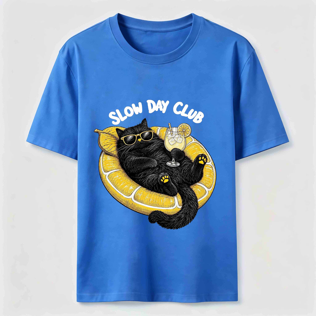 Slow Day Club Black Cat Classic T-Shirt