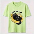 Slow Day Club Black Cat Classic T-Shirt