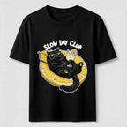 Slow Day Club Black Cat Classic T-Shirt
