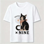 Mischief Times Nine Cat Classic T-Shirt