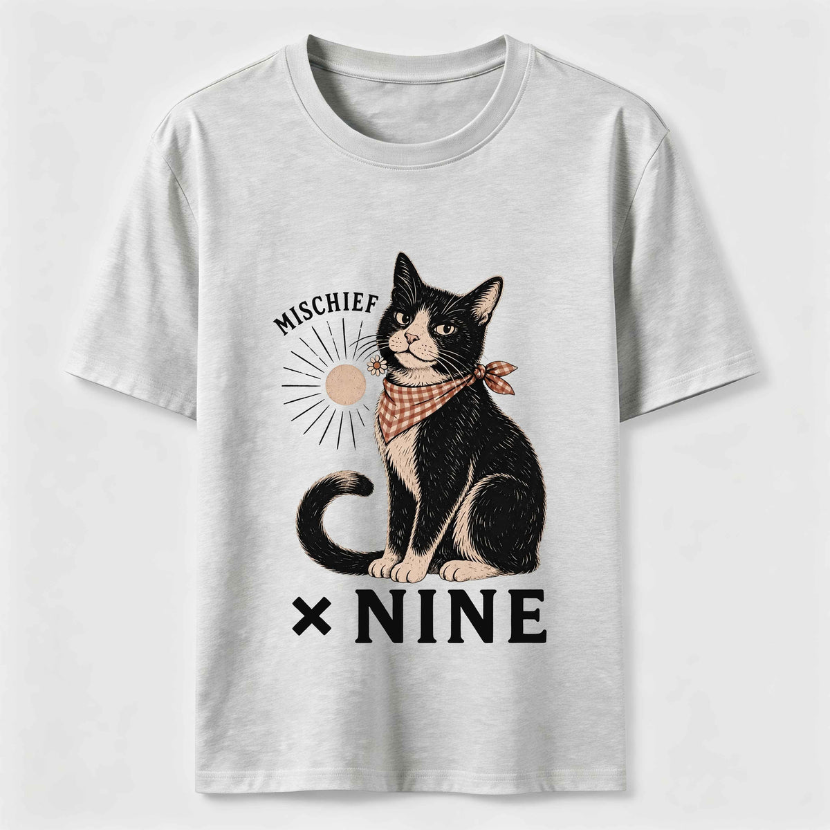 Mischief Times Nine Cat Classic T-Shirt