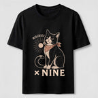 Mischief Times Nine Cat Classic T-Shirt