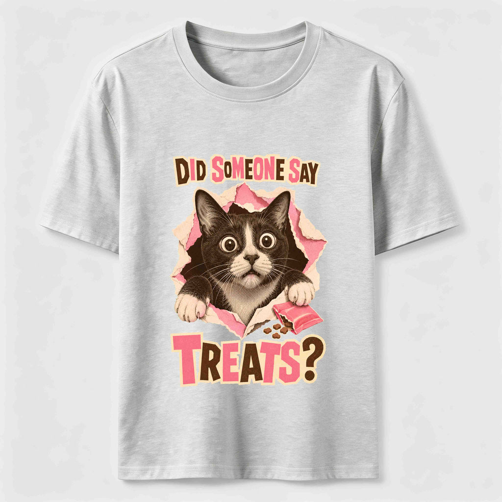 Mischievous Striped Cat Classic T-Shirt