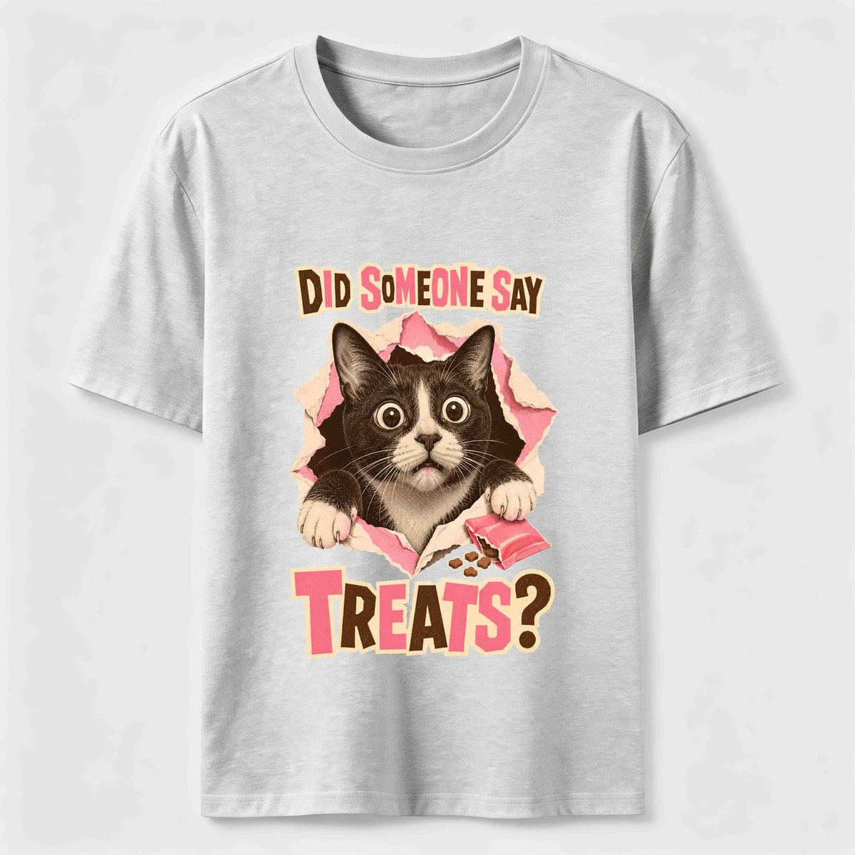 Mischievous Striped Cat Classic T-Shirt