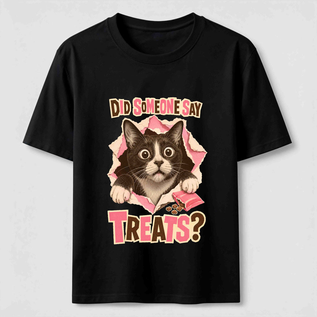 Mischievous Striped Cat Classic T-Shirt
