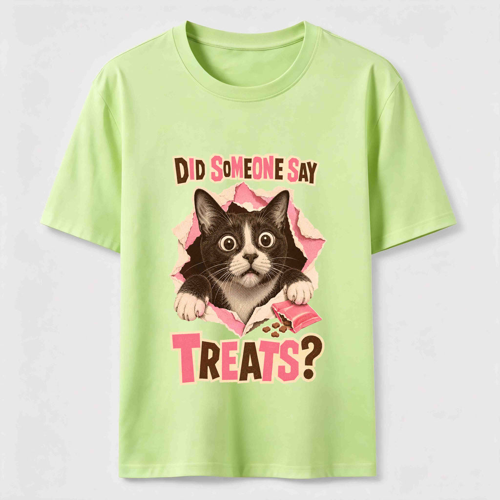 Mischievous Striped Cat Classic T-Shirt