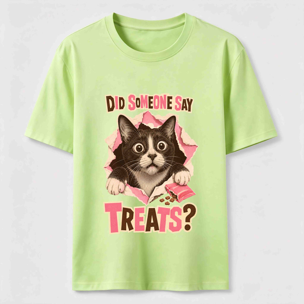 Mischievous Striped Cat Classic T-Shirt