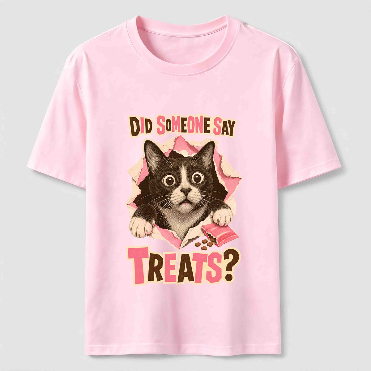 Mischievous Striped Cat Classic T-Shirt