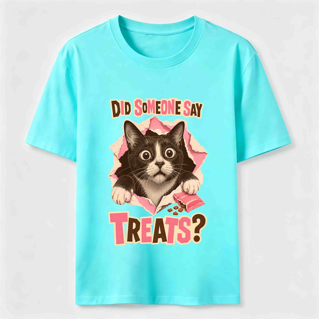 Mischievous Striped Cat Classic T-Shirt