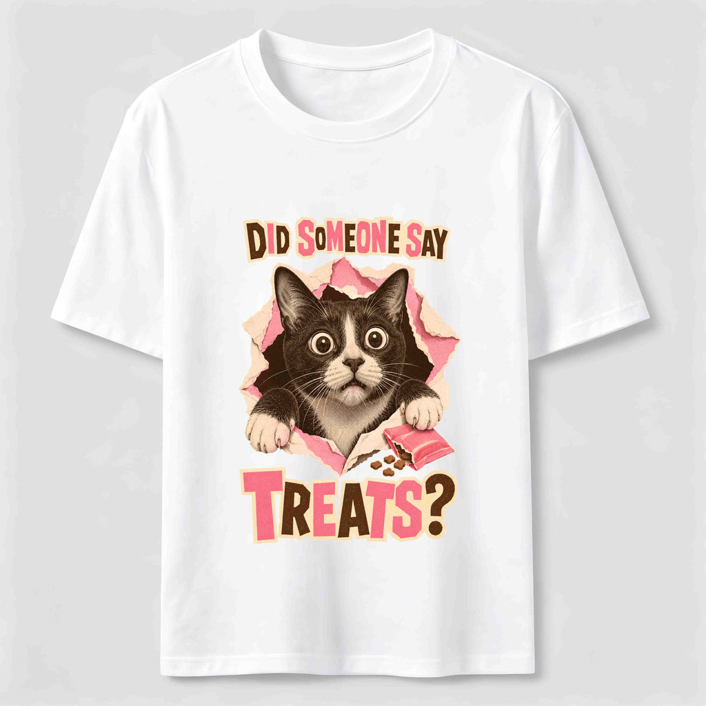Mischievous Striped Cat Classic T-Shirt