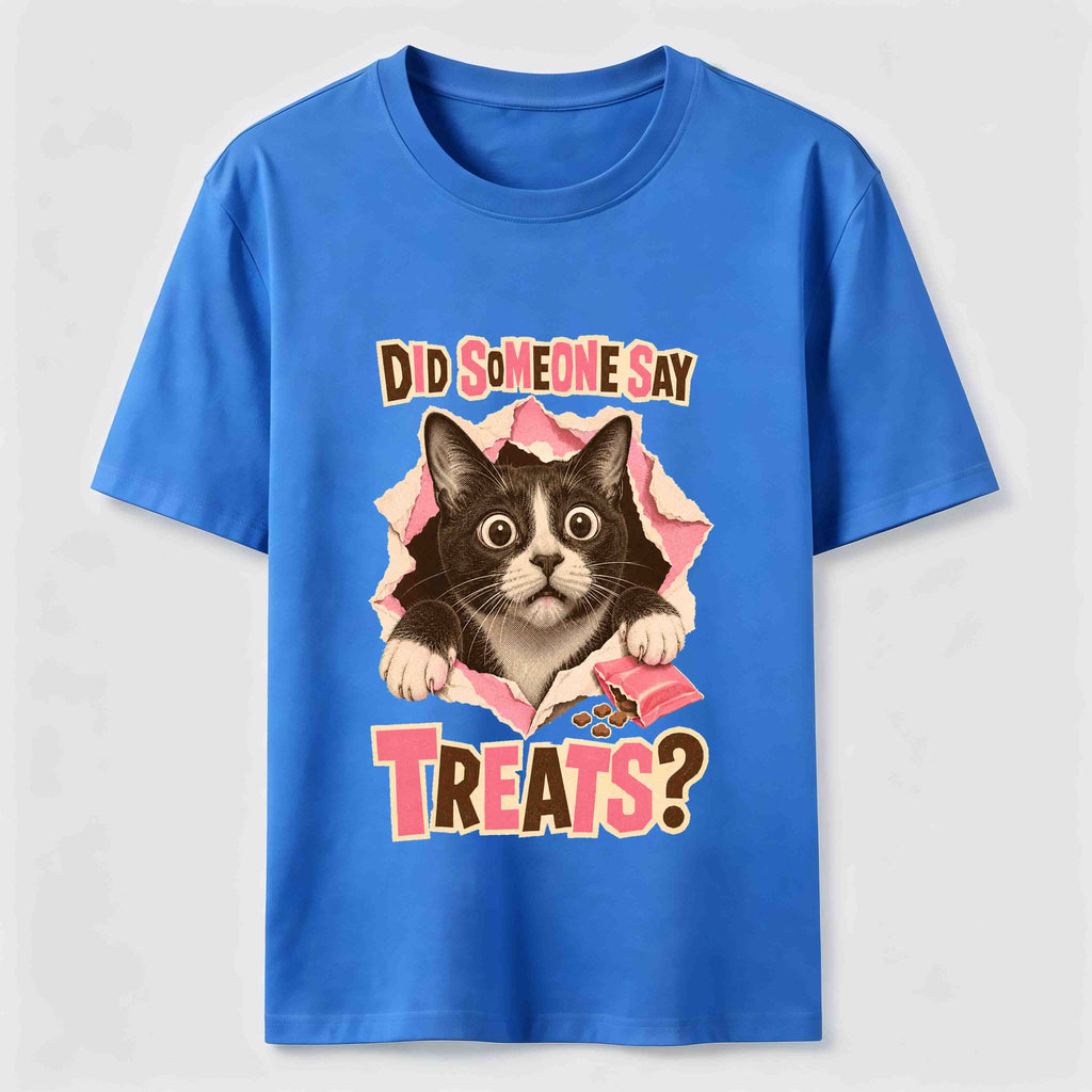 Mischievous Striped Cat Classic T-Shirt