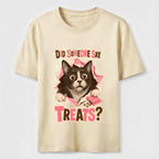 Mischievous Striped Cat Classic T-Shirt