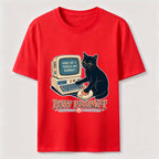 Paw Prompt Computer Cat Classic T-Shirt