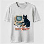 Paw Prompt Computer Cat Classic T-Shirt