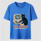 Paw Prompt Computer Cat Classic T-Shirt