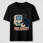 Paw Prompt Computer Cat Classic T-Shirt
