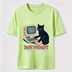Paw Prompt Computer Cat Classic T-Shirt