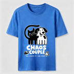 Chaos Couple Cat and Dog Classic T-Shirt