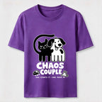 Chaos Couple Cat and Dog Classic T-Shirt