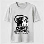 Chaos Couple Cat and Dog Classic T-Shirt