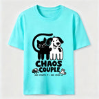 Chaos Couple Cat and Dog Classic T-Shirt
