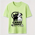 Chaos Couple Cat and Dog Classic T-Shirt