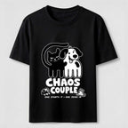 Chaos Couple Cat and Dog Classic T-Shirt