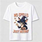 No Spells Just Mischief Cat Classic T-Shirt