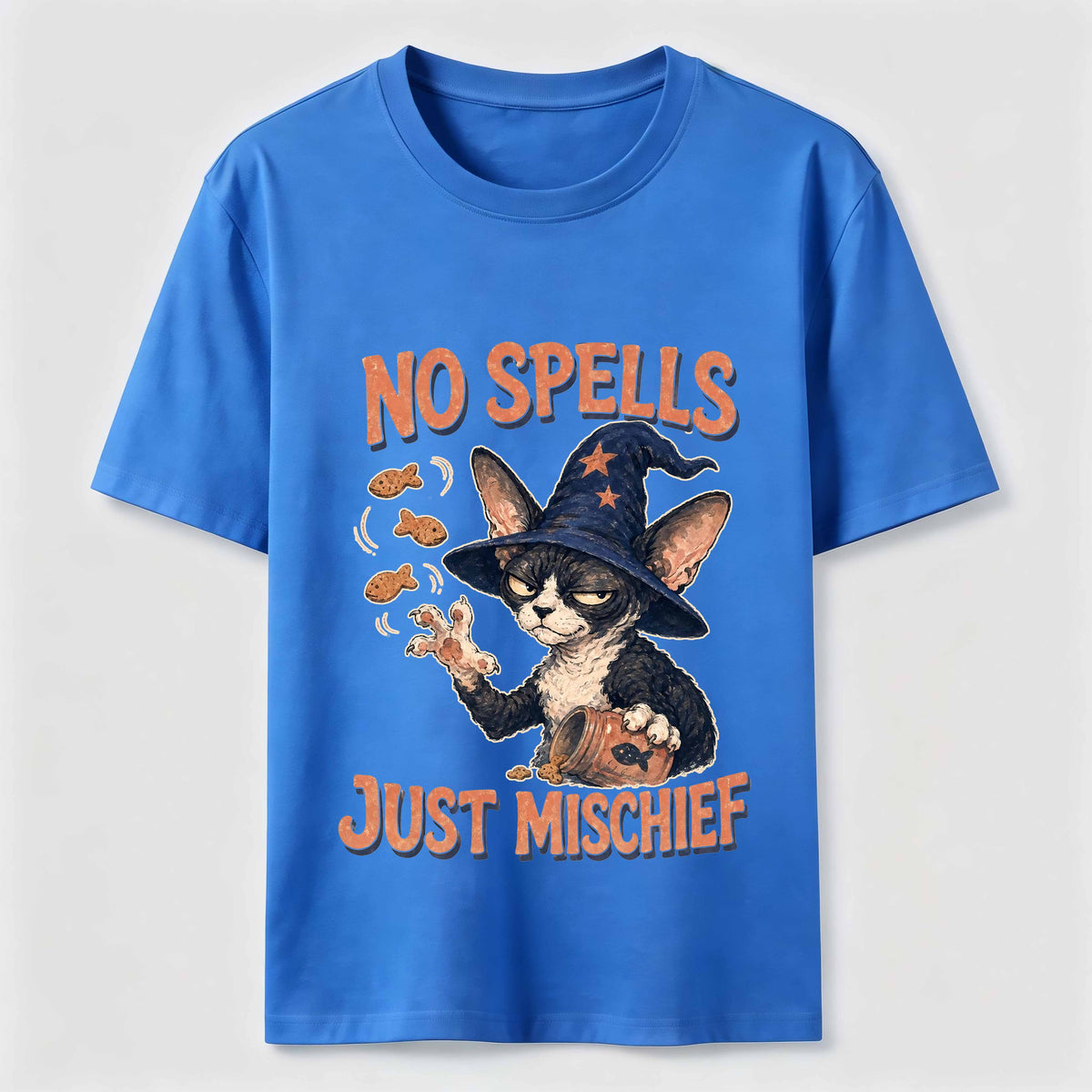 No Spells Just Mischief Cat Classic T-Shirt