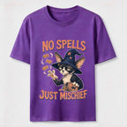No Spells Just Mischief Cat Classic T-Shirt