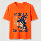 No Spells Just Mischief Cat Classic T-Shirt