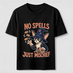 No Spells Just Mischief Cat Classic T-Shirt