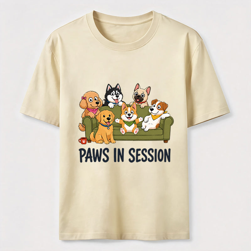 Paws in Session Pet Crew Classic T-Shirt