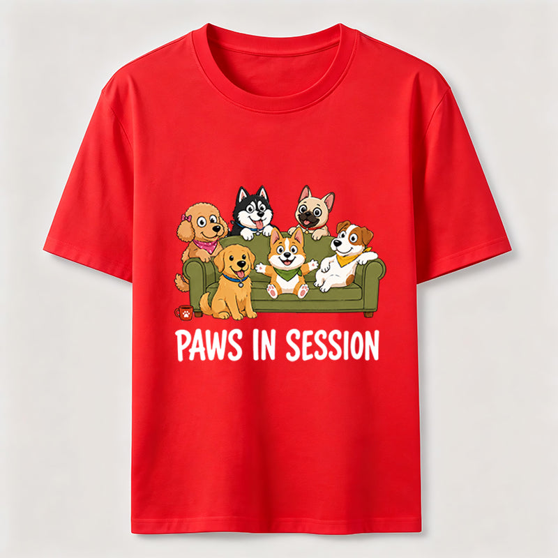Paws in Session Pet Crew Classic T-Shirt