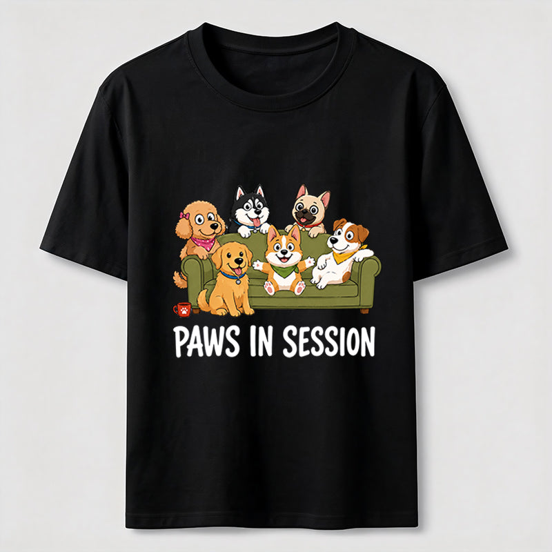 Paws in Session Pet Crew Classic T-Shirt