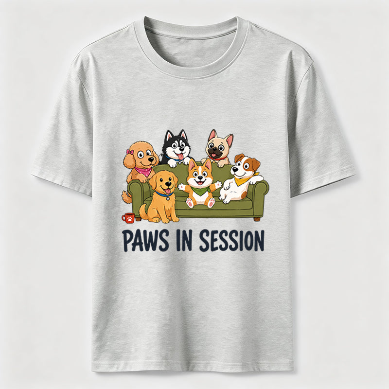 Paws in Session Pet Crew Classic T-Shirt