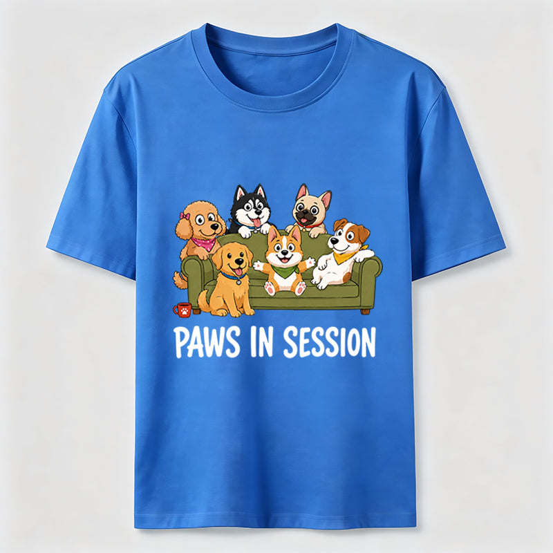 Paws in Session Pet Crew Classic T-Shirt