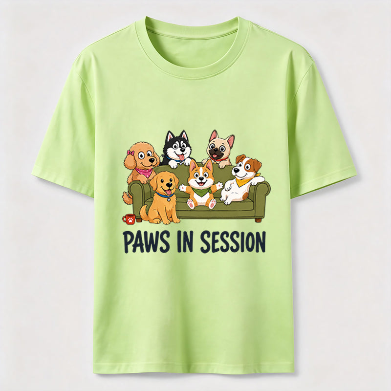 Paws in Session Pet Crew Classic T-Shirt