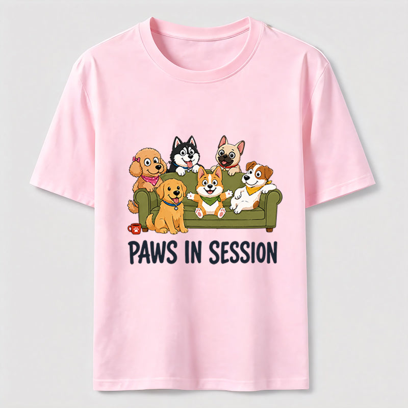 Paws in Session Pet Crew Classic T-Shirt